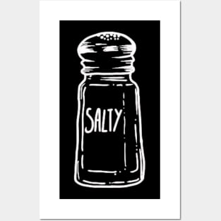 Salty Salt Shaker Posters and Art